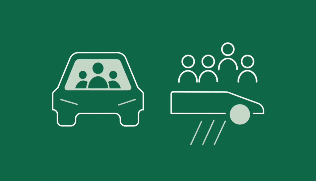 Covoiturage ou autopartage en entreprise